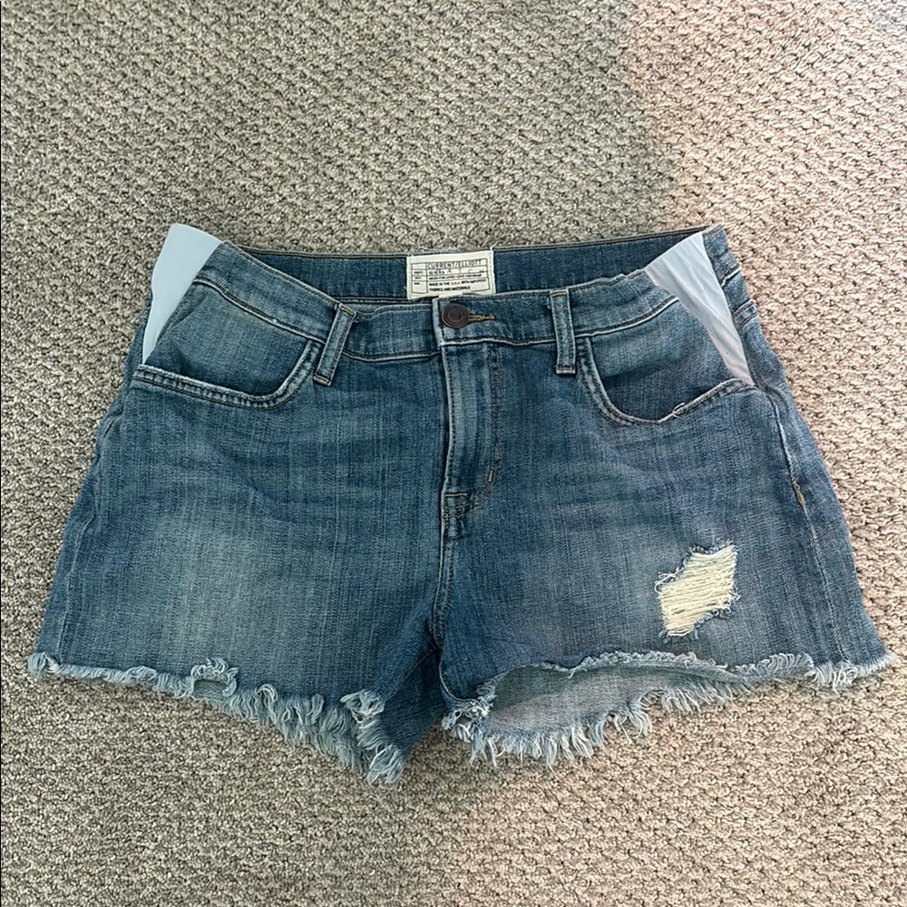 HATCH x Current/Elliott Maternity Jean Shorts